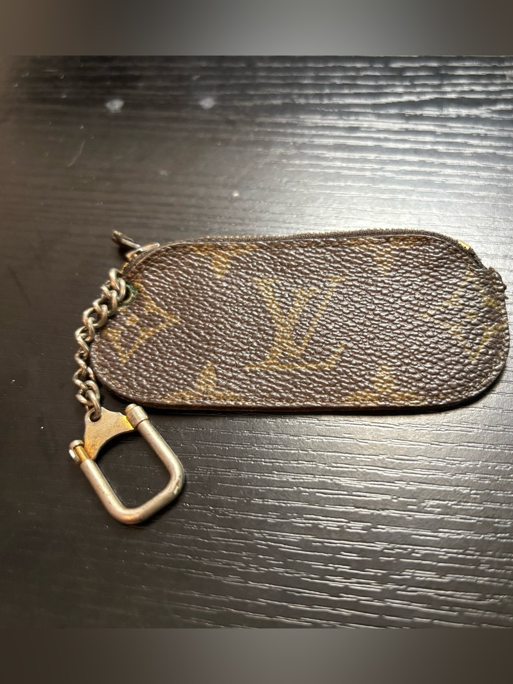 Rare Vintage Louis Vuitton Monogram Etui Crepia Coin & Key Pouch - Picture 2 of 10
